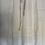 Thumbnail for White boho skirt