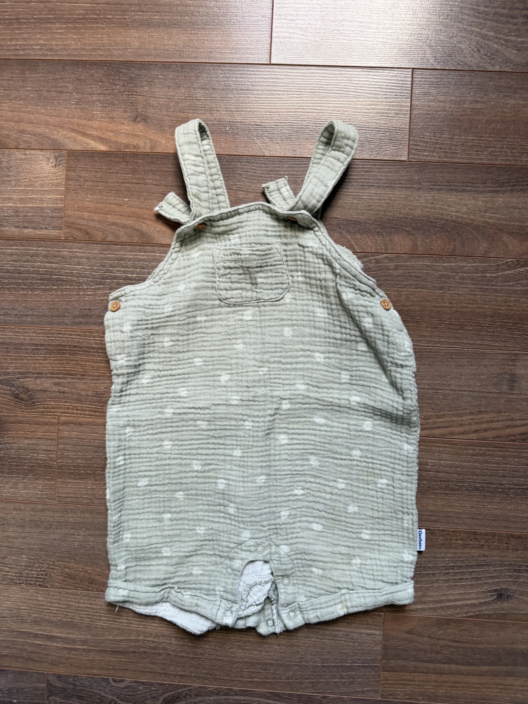 Embossed texture romper *Other seconde main
