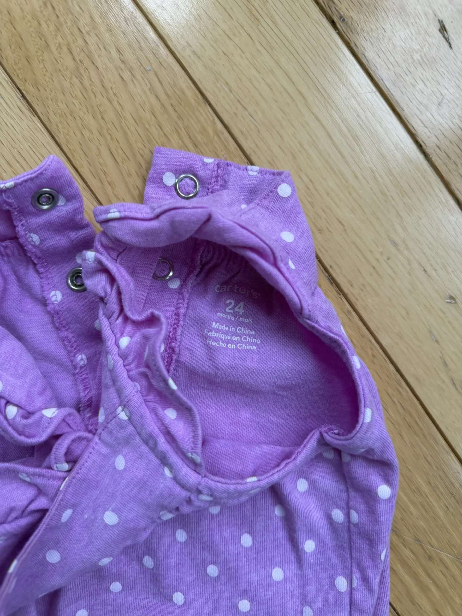 Image for Polka-dot top