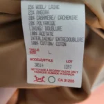 Thumbnail for Vintage Luxury Angora Cashmere Wool Camel Tan Coat‎