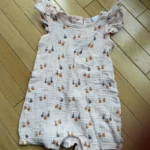Featured thumbnail for One-piece muslin romper