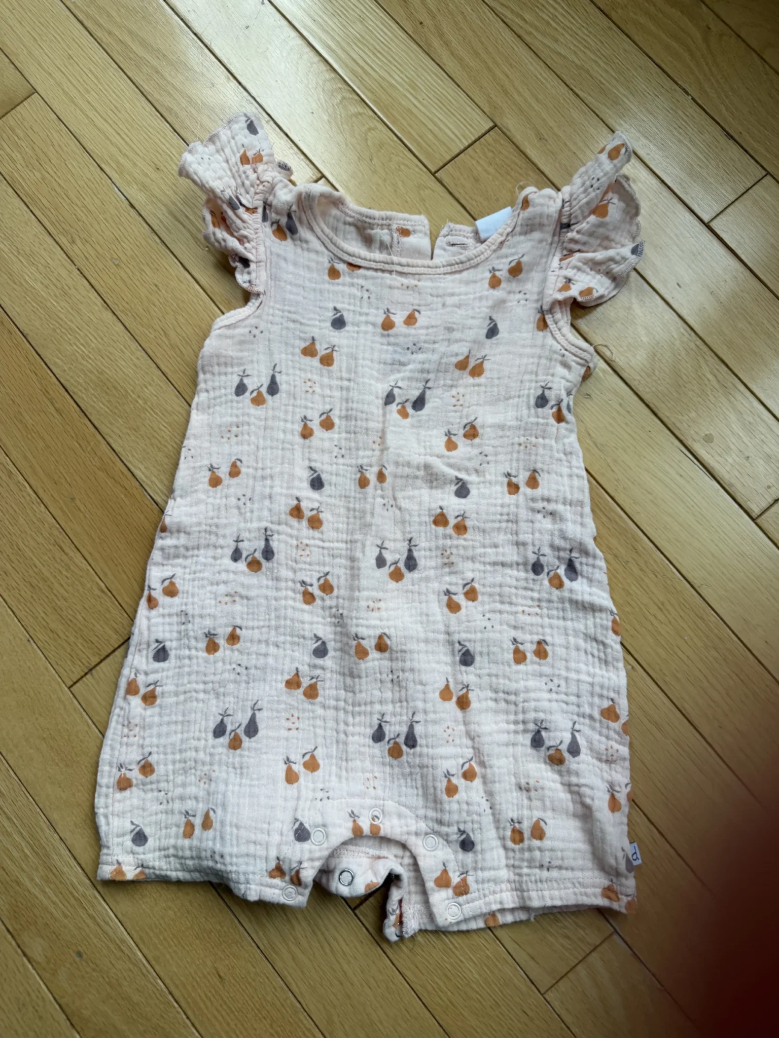Featured image for One-piece muslin romper