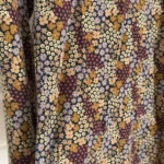 Thumbnail for Frank and Oak fitted top with a high neck and floral print