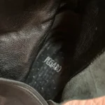 Thumbnail for PEGABO – Vintage black Italian leather ankle boots – block heel, size 40 EU