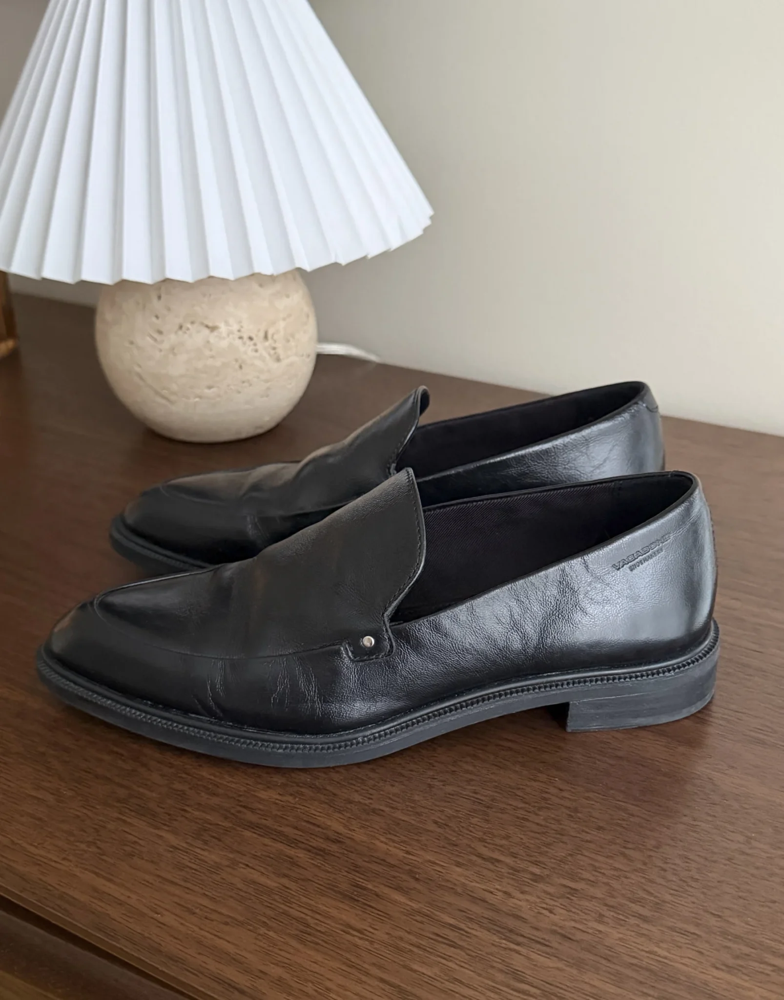 Image for Vagabond leather loafers
