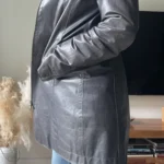 Thumbnail for manteau de cuir M0851, grande qualité de cuir