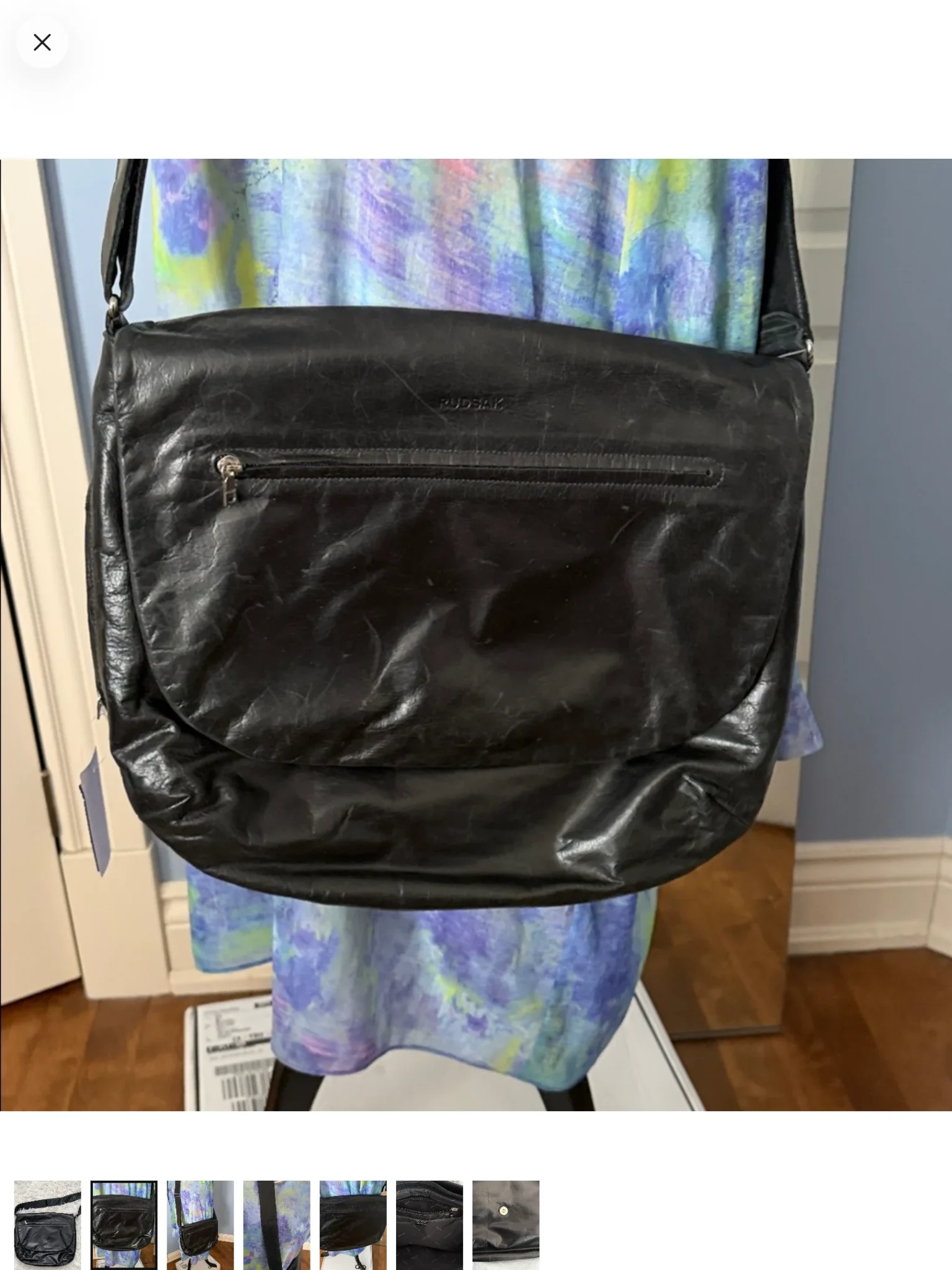 Image for Large black Rudsak shoulder bag