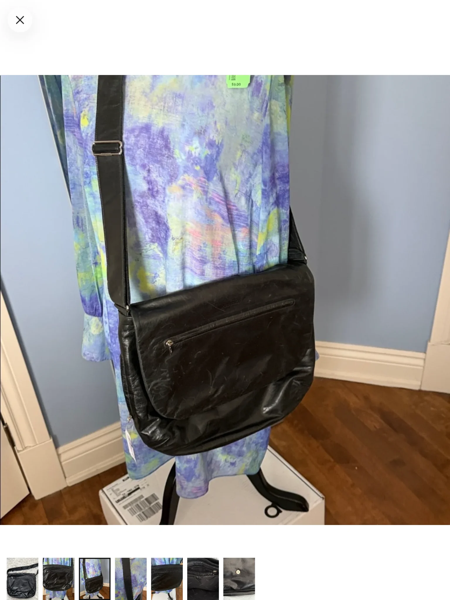 Image for Large black Rudsak shoulder bag