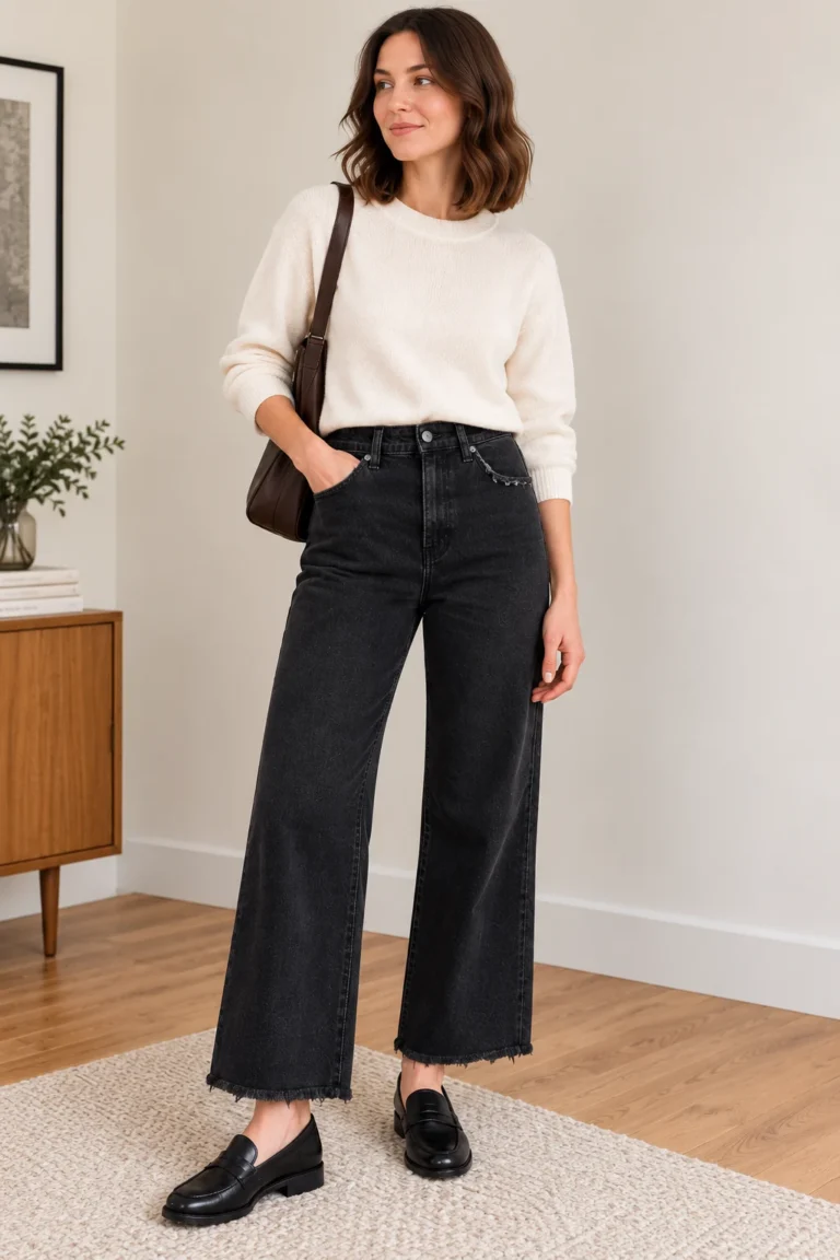 Featured image for Buffalo David Bitton loose-fitting black jeans – Delilah style, size 30
