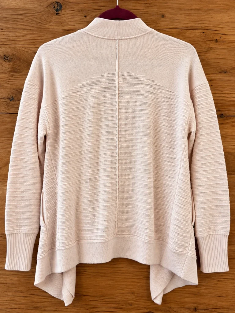 Image for Lululemon cardigan in pale pink – Size 6 – Cotton and silk