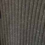 Thumbnail for Frank And Oak black speckled wool jumper dress – Size S