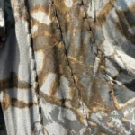 Thumbnail for Sandwich dress, size L – blue and grey abstract print
