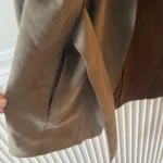 Thumbnail for Faux suede-style cardigan