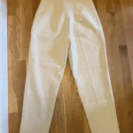 Thumbnail for Zara cream-coloured trousers