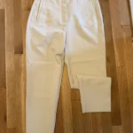 Thumbnail for Zara cream-coloured trousers