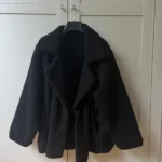 Featured thumbnail for Black Sherpa coat by Oak and Fort
