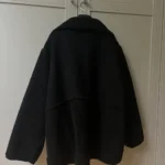 Thumbnail for Black Sherpa coat by Oak and Fort