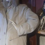 Thumbnail for Long beige coat