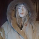 Thumbnail for Long beige coat