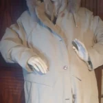 Thumbnail for Long beige coat