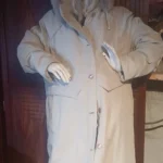 Thumbnail for Long beige coat