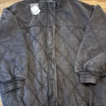 Thumbnail for FREE PEOPLE — Manteau matelassé noir délavé | Taille L