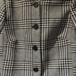 Thumbnail for Veste courte H&M à carreaux noir et blanc – L