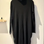 Featured thumbnail for Chandail long noir Michael Michael Kors à col roulé et zips – L