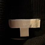 Thumbnail for Chandail long noir Michael Michael Kors à col roulé et zips – L