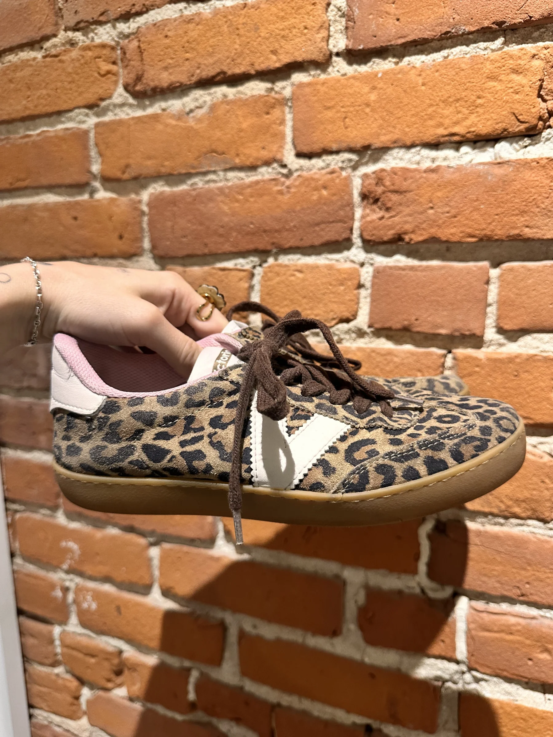 Victoria leopard-print trainers, size 38 EUR *Other seconde main