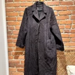 Featured thumbnail for Manteau vintage trench coat en laine Momenti Deimos made in Italie unisexe