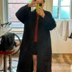 Thumbnail for Manteau vintage trench coat en laine Momenti Deimos made in Italie unisexe