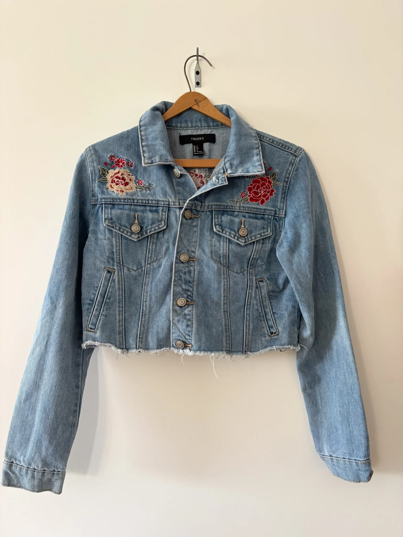Featured image for Short denim jacket