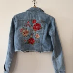 Thumbnail for Short denim jacket