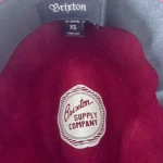 Thumbnail for Brixton hat – Burgundy, autumnal style