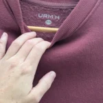 Thumbnail for Burgundy fleece