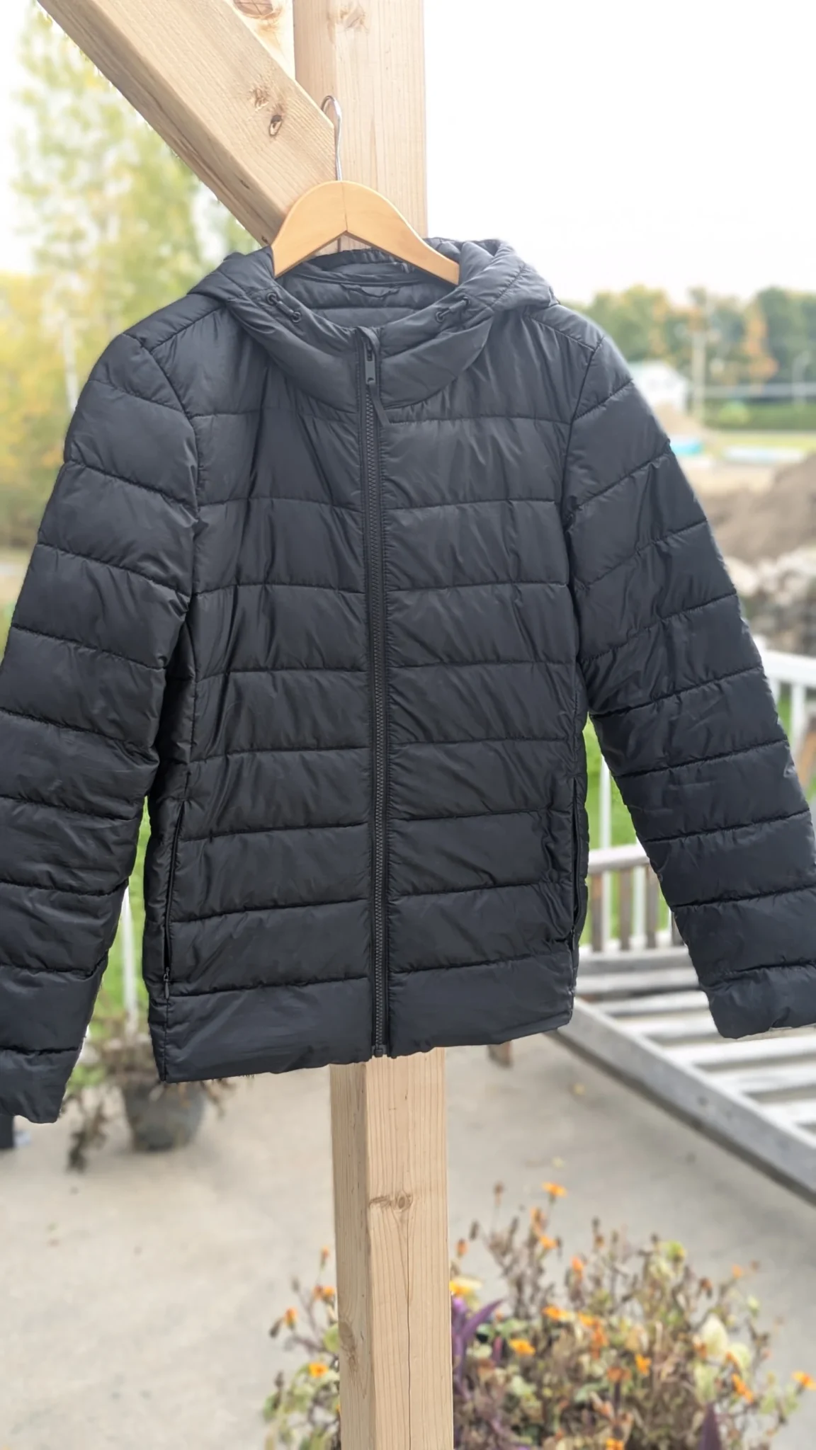 Featured image for Black mid-season coat
