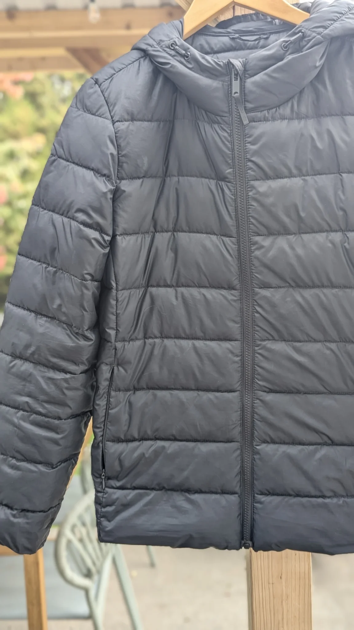 Image for Black mid-season coat