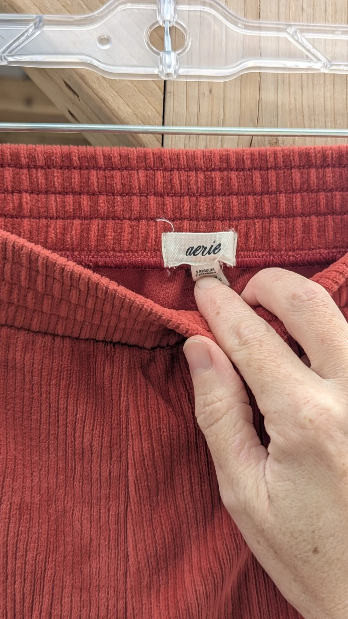 Image for Corduroy-style trousers