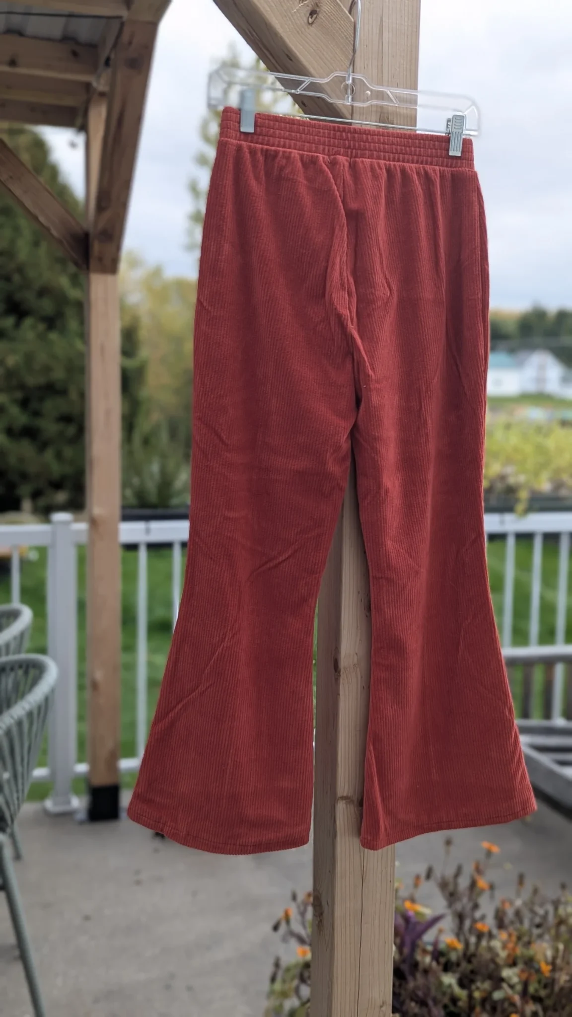Image for Corduroy-style trousers