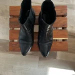 Thumbnail for Autumn leather ankle boots