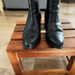 Thumbnail for Autumn leather ankle boots