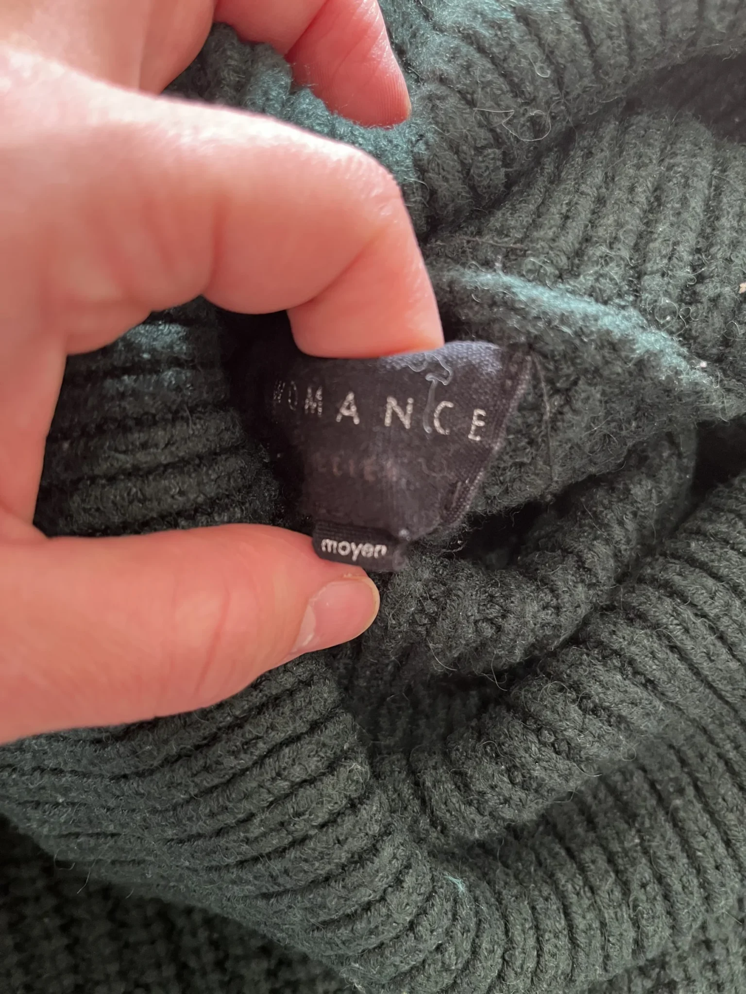 Image for Chandail de laine Womance