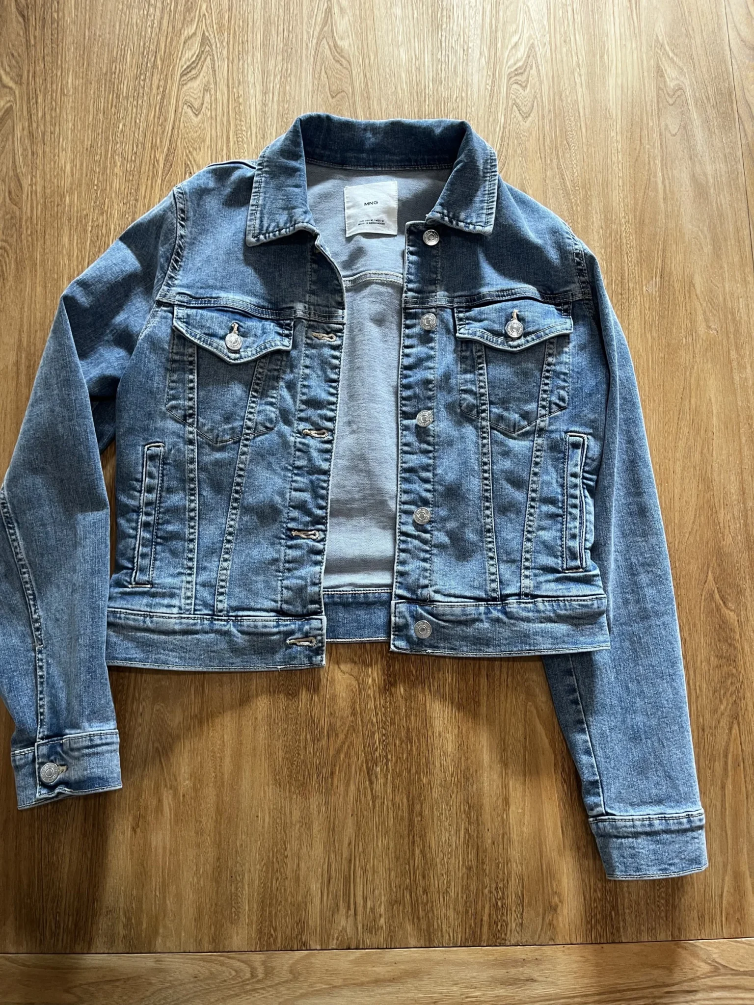 Featured image for Mango denim jacket