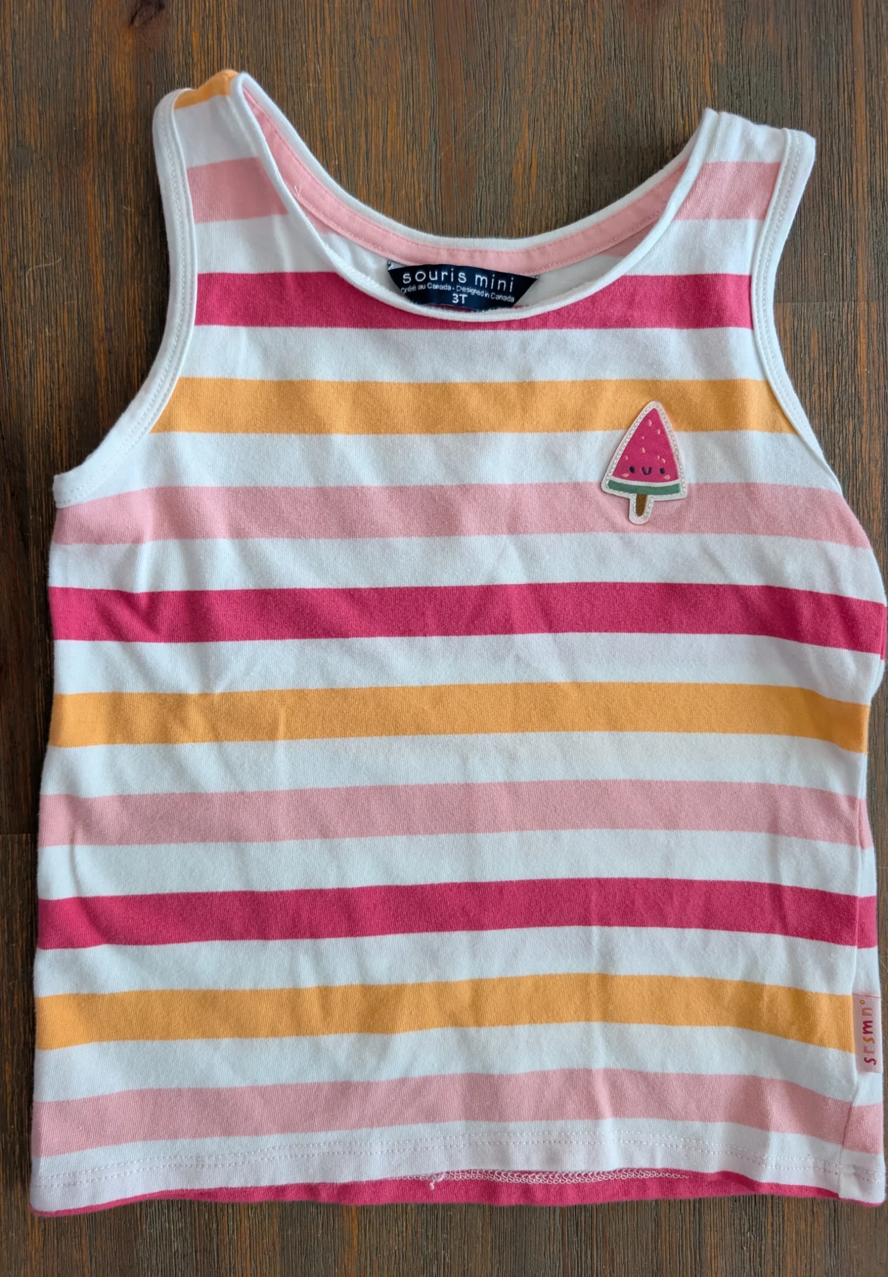 Mini mouse-print camisole for 3-year-olds Souris Mini seconde main