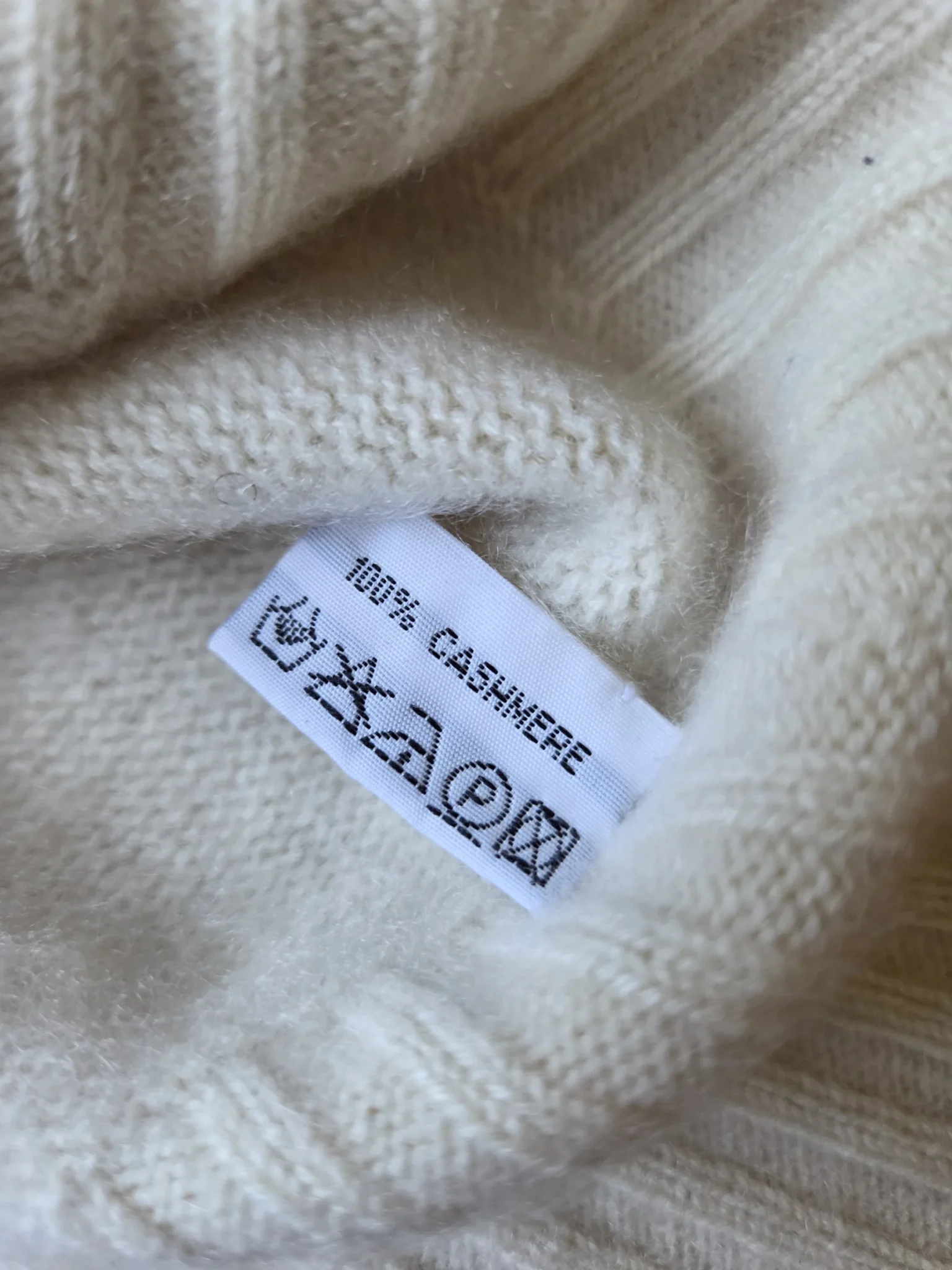 Image for Gilet YORN 100 % cachemire ivoire