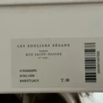 Thumbnail for SEZANE leather trainers