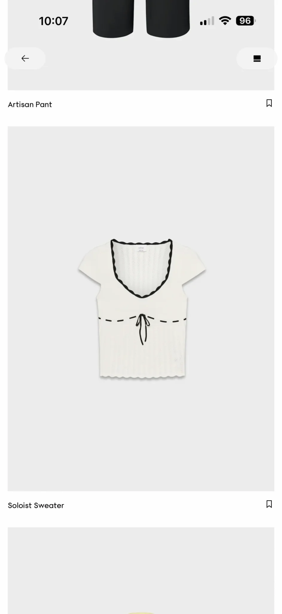 Featured image for Aritzia Wilfrid top, medium