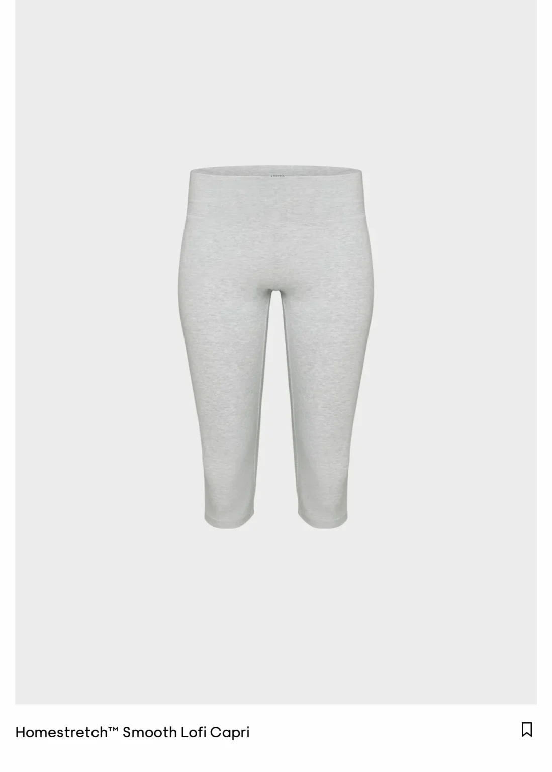 Featured image for Women’s medium grey Aritzia capri trousers