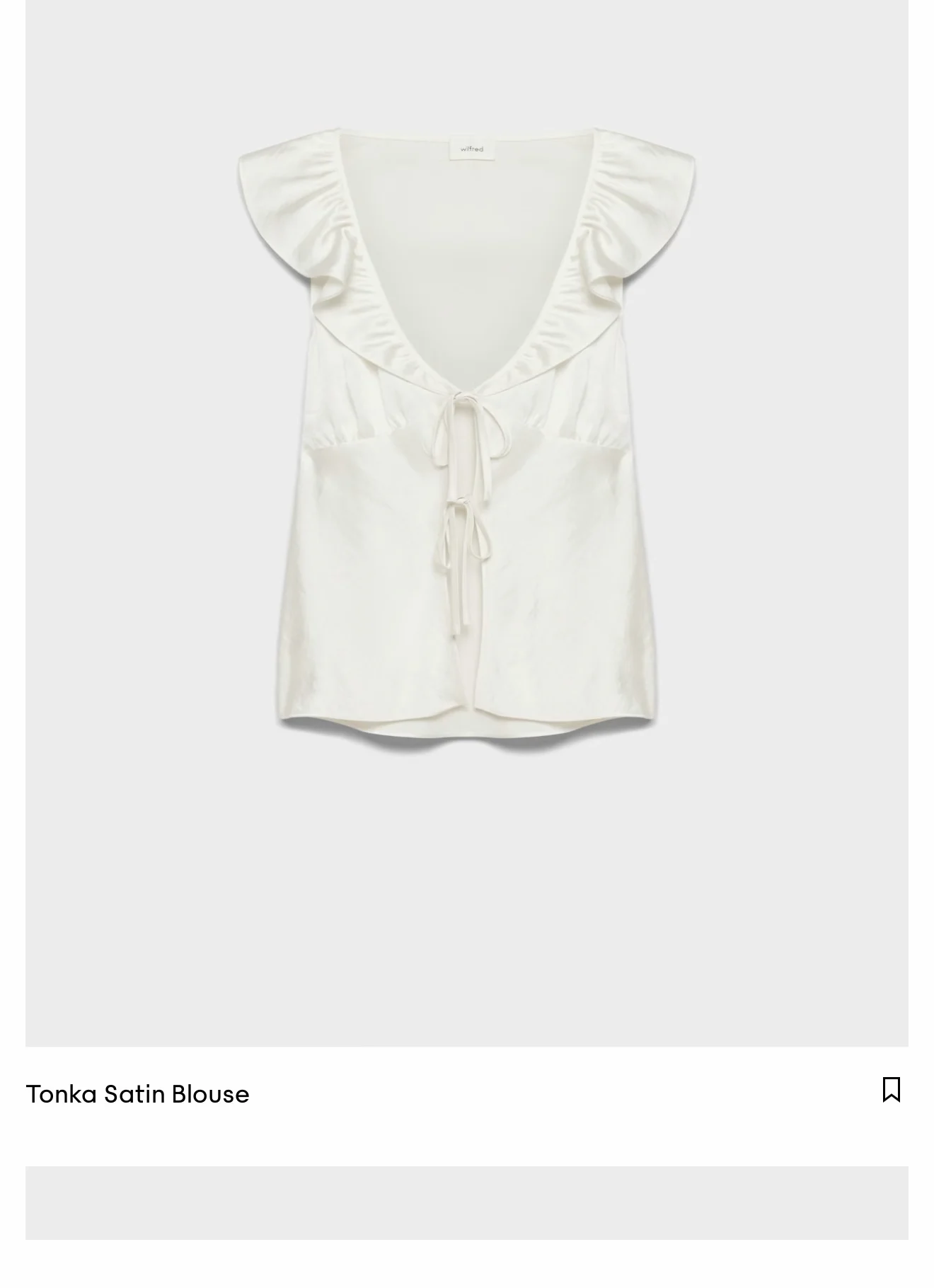 Wilfrid blouse by Aritzia, size medium Aritzia seconde main